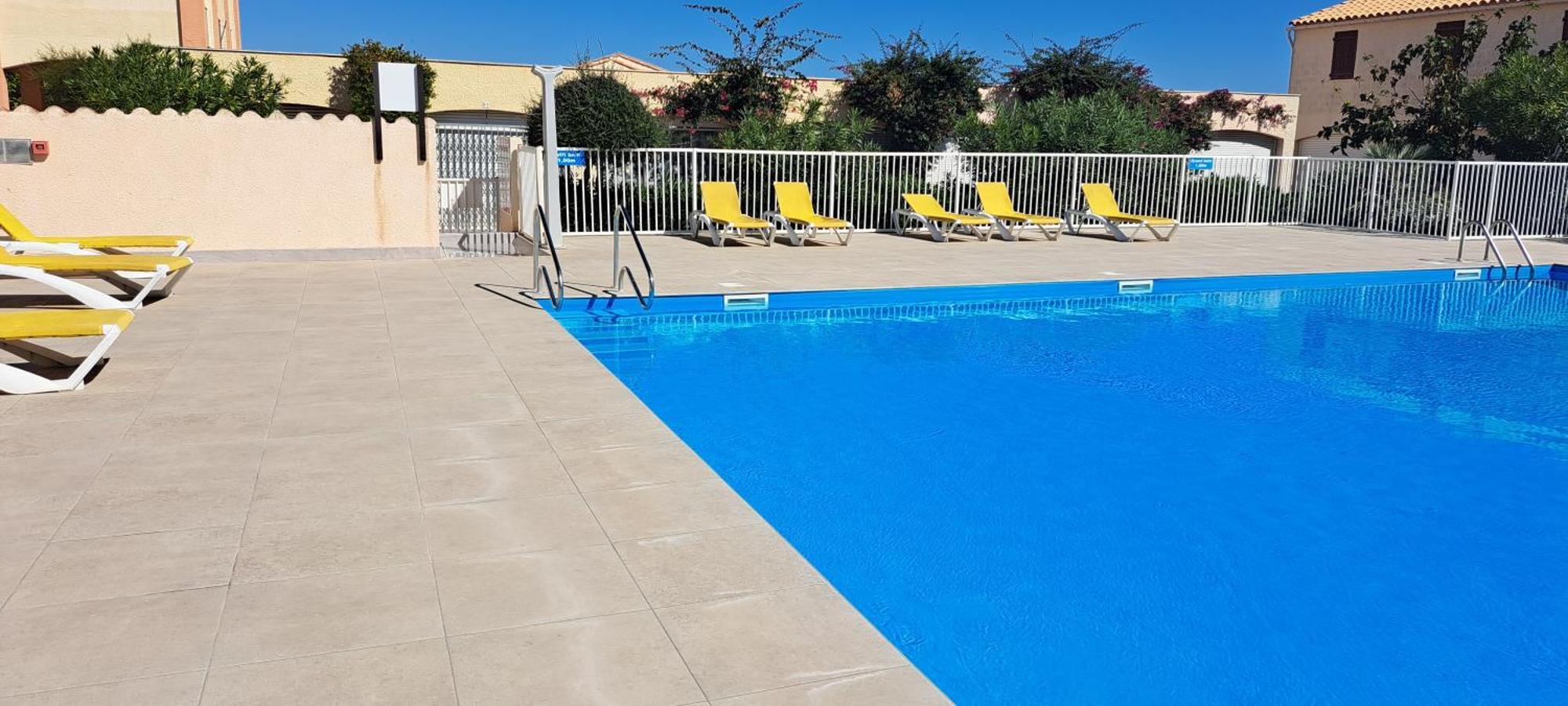 Au Village Coeur De Barcares Studio Vue Mer 3 Couchages Le Barcarès エクステリア 写真