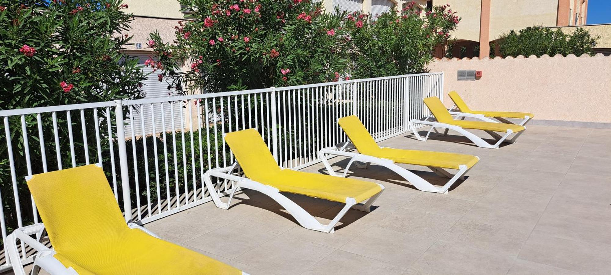 Au Village Coeur De Barcares Studio Vue Mer 3 Couchages Le Barcarès エクステリア 写真